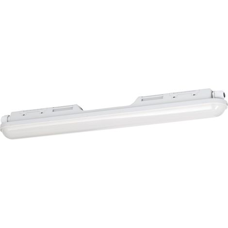 Plafonnier LED, 1250 lumens, réglette étanche pour garage