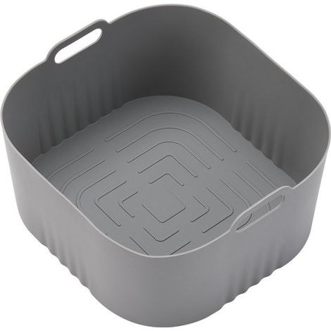Set di 2 teglie da forno in silicone per friggitrice ad aria HD9252 HD9200 HD9255 - Grigio (1/5)