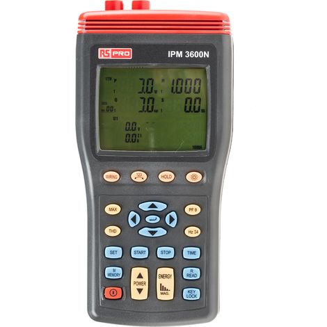 Analyseur de puissance IPM3600N RS PRO, 3 phases, puissance maximale de 999.9KW ( Prix pour 1 ) (1/5)