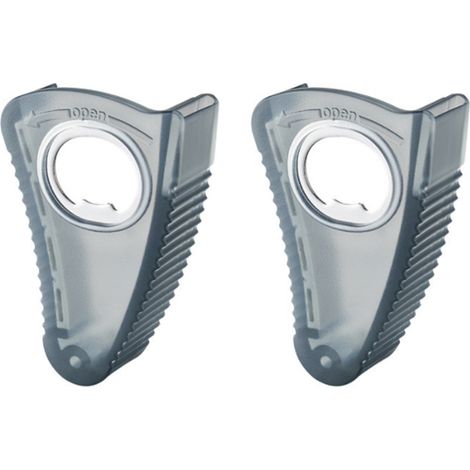 Ouvre-Bouteilles - Design En V Pour Bouchons Plastiques Et Métalliques - Aimanté - Adapté Aux Mains Faibles - Lot De 2 (1/5)