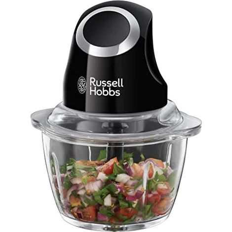 Russell hobbs - picadora 24660 56 - 200w, cuchillas acero, roja - 2466256 - 5038061109610