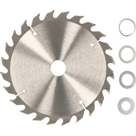 KOTARBAU Lame de scie en carbure pour bois 24 dents Ø 180 mm + anneaux de réducteur (1/5)