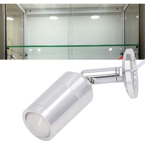 Éclairage LED pour vitrine, mini spot de surface, spot pour armoire à bijoux, plafonnier d'intérieur, lumière naturelle 4000K (1/5)