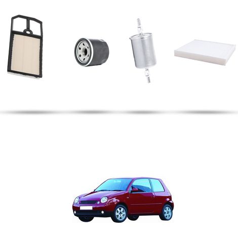 Kit tagliando 4 filtri compatibile con Vw Lupo 1.4 16v 74kw dal 1998 (1/5)
