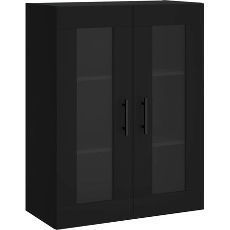 Buffet,Bahut,Armoire murale noir 69,5x34x90 cm CFW74157 (1/5)