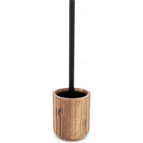 Akaya - Brosse WC sur pied, aspect bois AK 94 (1/2)
