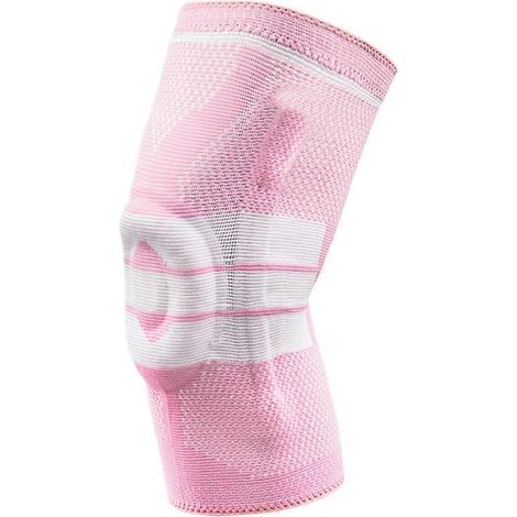 Genouillère de compression élastique, avec gel de silicone et ressort de soutien unisexe (1/5)