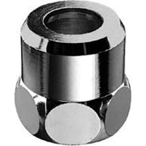 Raccordo speciale a compressione per regolazione della lunghezza, 3/8 di pollice x 10, cromo (1/2)