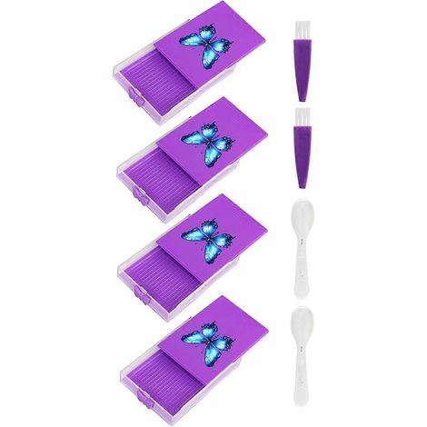 Plateau de peinture diamant DIY, boîte à tiroirs empilable, grande capacité, rangement multi-perles A - FFY (1/4)