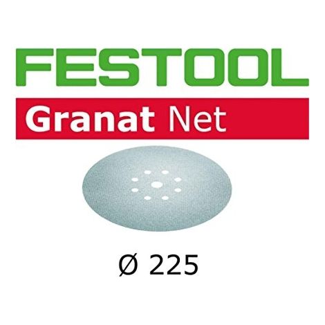 Festool Abrasivo de malla STF D225 P240 GR NET/25 Granat Net