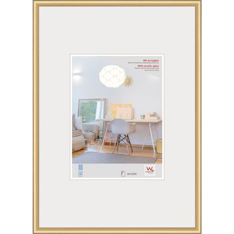 New Lifestyle Kst.Rahmen Kunstglas 020X030 GOLD (1/4)