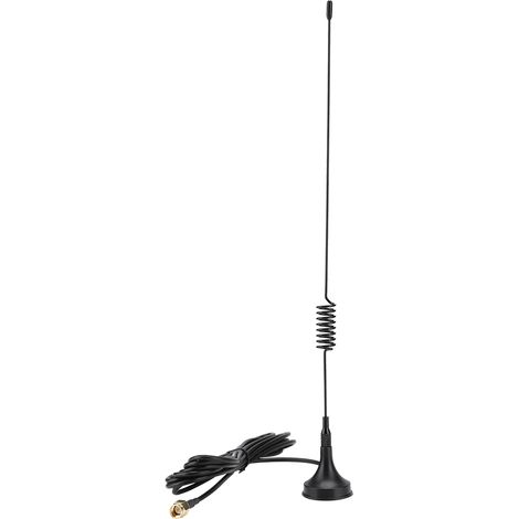 Antenne GSM Extérieure 2G/3G/4G à Ventouse, Gain Élevé 12dBi, Longueur 3m pour Signal 2.4G/433MHz (1/5)