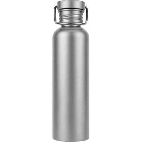 Titan-Trinkflasche – Ultraleicht, auslaufsicher und wiederverwendbar, ideal für Sport (Radfahren, Wandern, Camping), 750 ml (1/5)