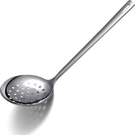 Une cuillère en acier inoxydable éclate en cuillère de soupe (1/5)