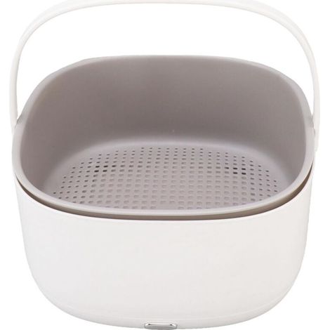 Bardusch - Nettoyeur fruits légumes panier lavage riz 360°, élimination saleté, doux efficace, gadget cuisine maison pratique (1/4)