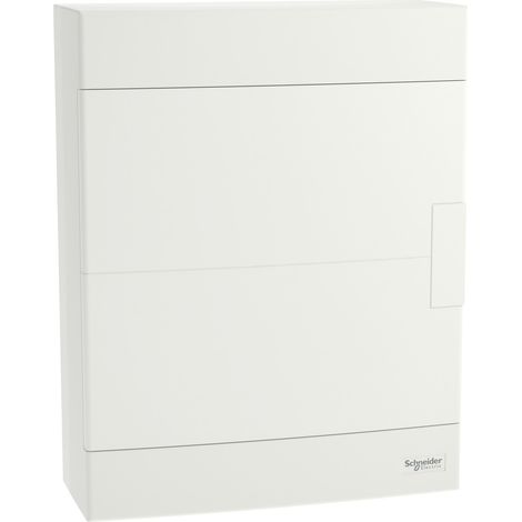 Coffret de distribution en saillie étanche IP40 Easy9 EU 24 modules (2x12) EZ9EU-2-12-NT-P blanc SCHNEIDER (1/3)