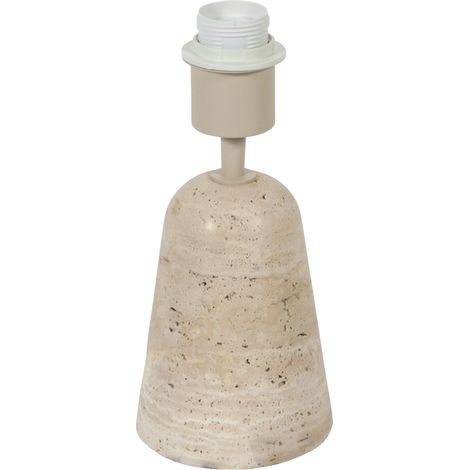 Anne Lighting - lámpara de mesa - Travino - crema - piedra - Ø