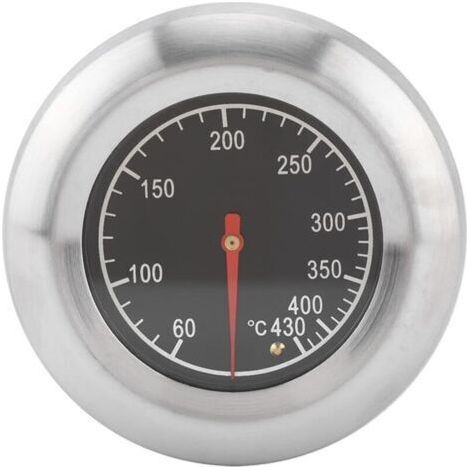 BBQ Thermometer for All Barbecues, Smoker, Smoker and Barbecue Cart, Analog, (1/5)