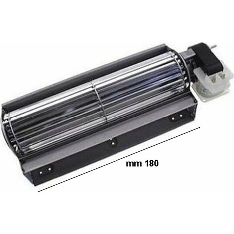VENTOLA TANGENZIALE MOTORE DESTRO FORNO FRIGORIFERO STUFA PELLET DA CM 18 SP 303