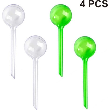 Arroseur automatique à bille en plastique, arrosage facile, goutte-à-goutte de voyage, convient aux plantes en pot (1/5)