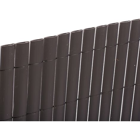 CAÑIZO PVC ELEGANCE RECYCANE DOBLE CARA 30 MM ANTRACITA 0,9X3 M (1/2)