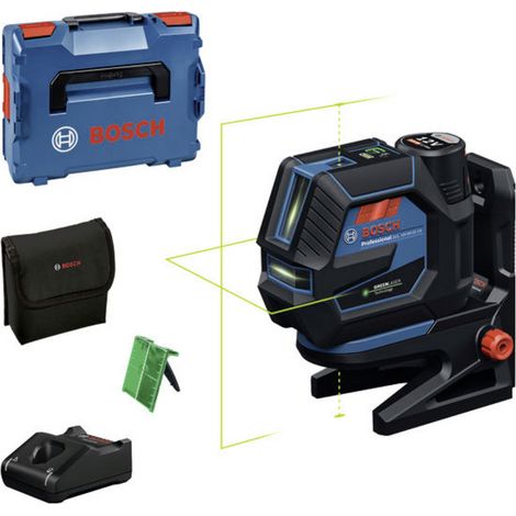 Bosch Kombilaser GCL 12V-50-22 CG, 1x 2,0 Ah + Lader + Drehhalterung RM20 in L-BOXX