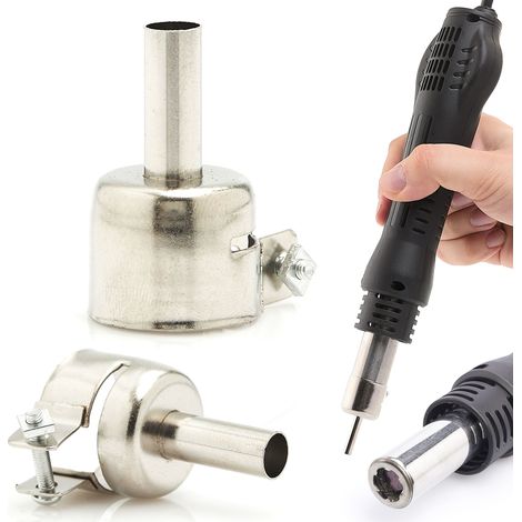 Gerade Düse, kurzer Durchmesser 8 mm / Länge 20 mm für Heißluft-Lötstation
