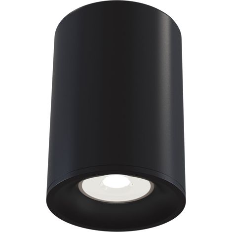 Plafoniera Ceiling & Wall in Alluminio Alfa Nero (1/2)