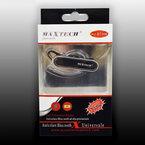 Trade Shop - MAXTECH AU-BT006 UNIVERSAL BLUETOOTH-KOPFHÖRER HOCHLEISTUNGS-SMARTPHONE-KOPFHÖRER - (1/2)