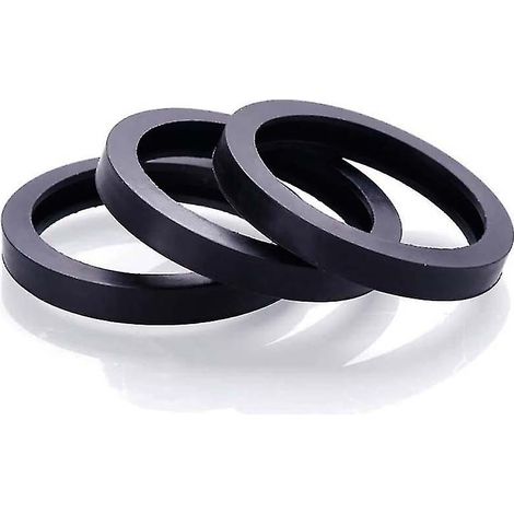 Lot de 3 joints d'étanchéité pour bec verseur de bidon d'essence, joints annulaires noirs en caoutchouc, joints de bec verseur. (1/5)