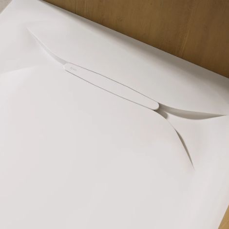 Receveur extra-plat 180x90 Kinemoon Evo Blanc - KINEDO RD1635 (1/2)