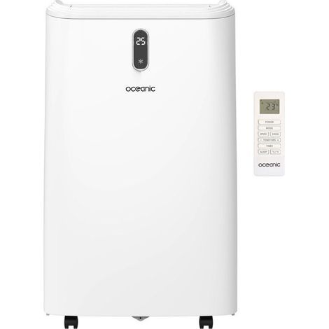 Climatiseur mobile réversible OCEANIC OCEACLIMR160W 16000 BTU 1712 W Déshumidification Blanc