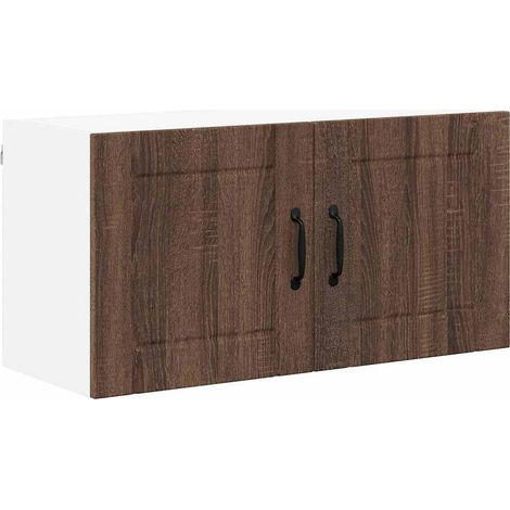 Meubles de Rangement,Armoire de cuisine Chêne brun 80 x 31 x 40 cm Bois d'ingénierie CFW259875 (1/5)
