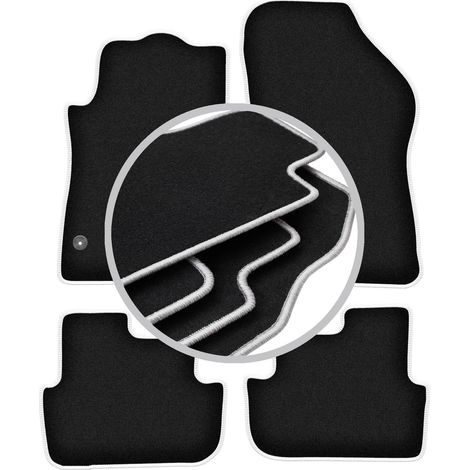Tapis de sol Carlux argentés pour : Peugeot 308 CC cabriolet (2007-2013) (1/5)