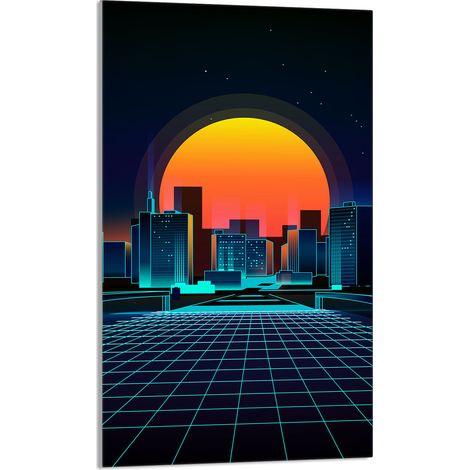 Glasschneidebrett 30x52 City (1/5)