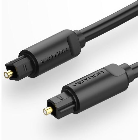 Cable de Audio de Fibra óptica Vention BAEBJ/ 5m/ Negro (1/2)