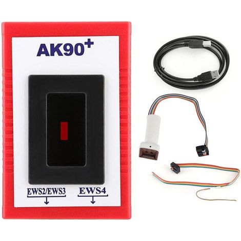 Akozon Schlüsselprogrammierer, AK90 Autoschlüsselprogrammierer + ABS Fast Reading Match Diagnosetool V3.19 für EWS AK90 KEY-PROG (1/5)