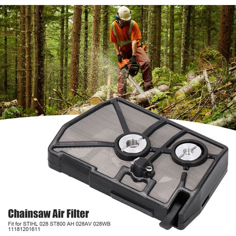Ersatzluftfilter kompatibel mit STIHL Kettensägen 028 ST800 AH 028AV 028WB 11181201611 (1/5)