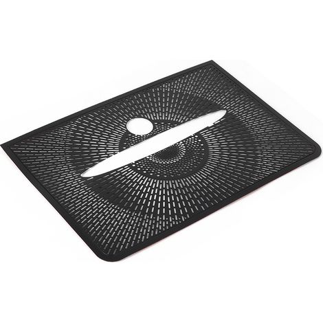 Haut-parleur Garniture Noir Aluminium pour Tableau de Bord Mercedes GLK 2013-2015 (1/3)
