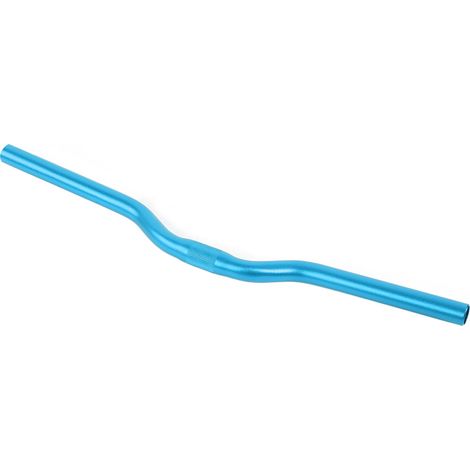 Guidon relevé en aluminium pour vélo de route à pignon fixe, 25,4 mm x 520 mm (bleu) (1/5)