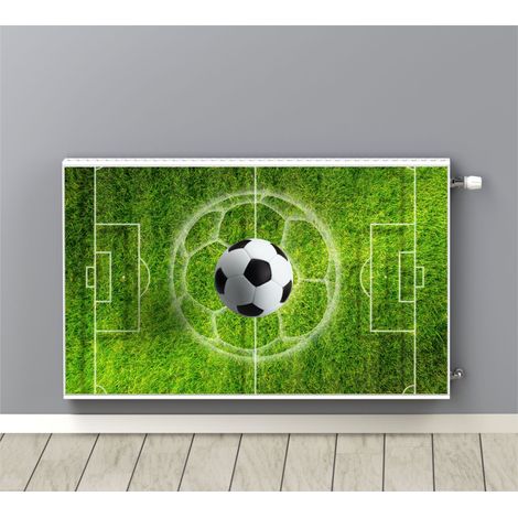 Funda de radiador, alfombrilla, imán, fútbol, estadio, partido, 60 x 100 cm (1/3)