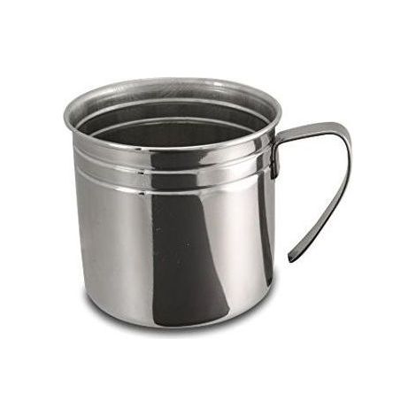 Bicchiere da cucina in metallo con manico 10 cm rivadossi