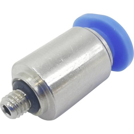 TRU COMPONENTS Raccord droit POC4-M3C Ø de tuyau: 4 mm Taille du filetage: M3 x 0.50 1 pc(s)