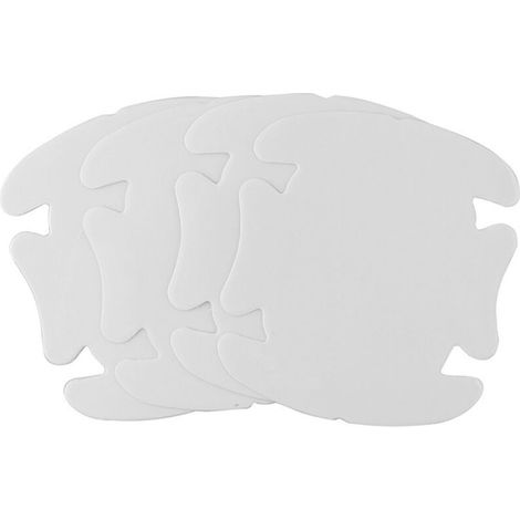Lot de 4 films de protection transparents pour poignées de porte, bols et tasses, universels pour voiture, afin de protéger la peinture des rayures. (1/5)