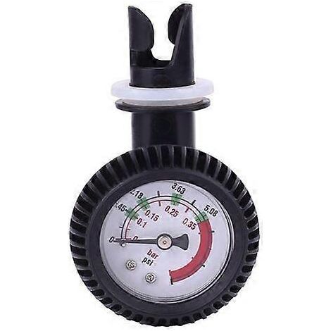 Baromètre, baromètre sphérique, baromètre en acier inoxydable, outils pour régulateurs d'air, mesure de pression (1/5)
