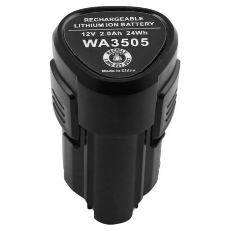 Batterie 12V Li-ion - AVIZAR - WX382.8 - 2000mAh - Compatible avec plusieurs modèles - Noir