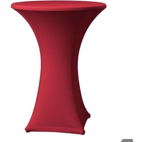 Nappe De Cocktail - Polyester - Pour Bar Haut Et Table Haute - Diamètre Réglable 80 À 85 Cm - 1 Pièce (1/3)