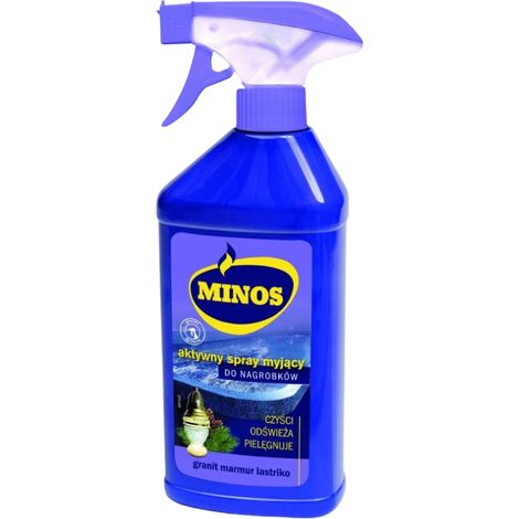 Minos Aktiv-Reinigungsspray für Grabsteine 270 ml (1/5)