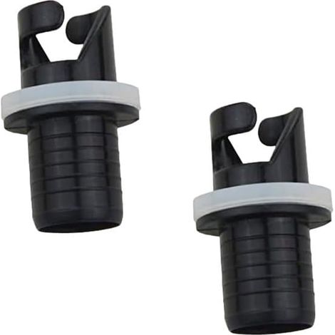 valves à air, valves à air filetées, valves de gonflage pour kayak, pompe à pédale pour kayak gonflable, adaptateur de tuyau haute performance, air haute performance, longueur 4,9 cm (1/5)
