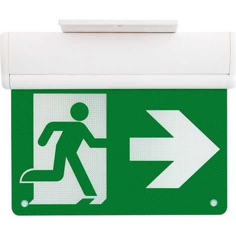 Éclairage de Secours LED 10lm avec Panneau Double Face 2 W (1/5)